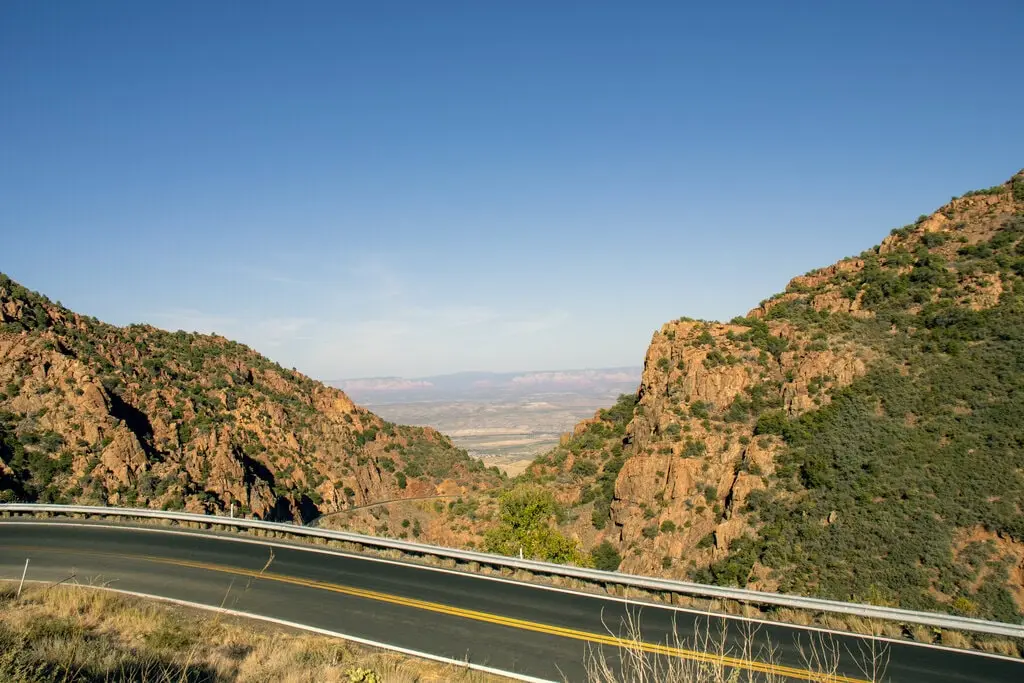 Mingus Mountain via SR‑89A