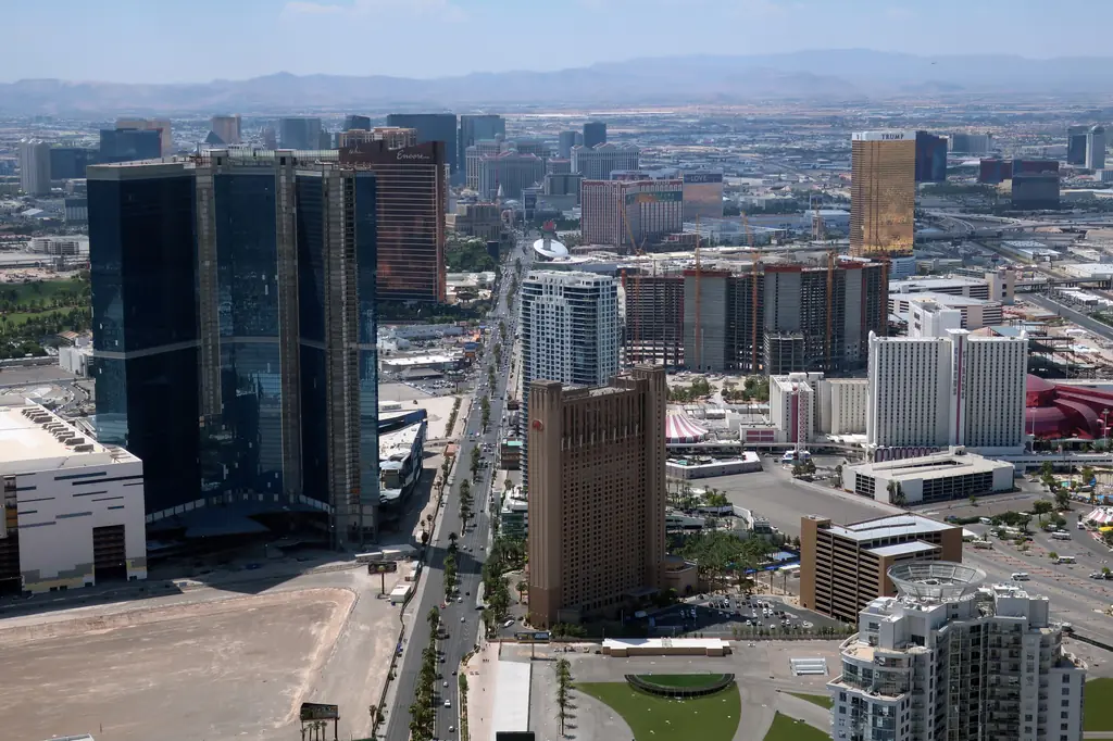 Las Vegas Strip skyline