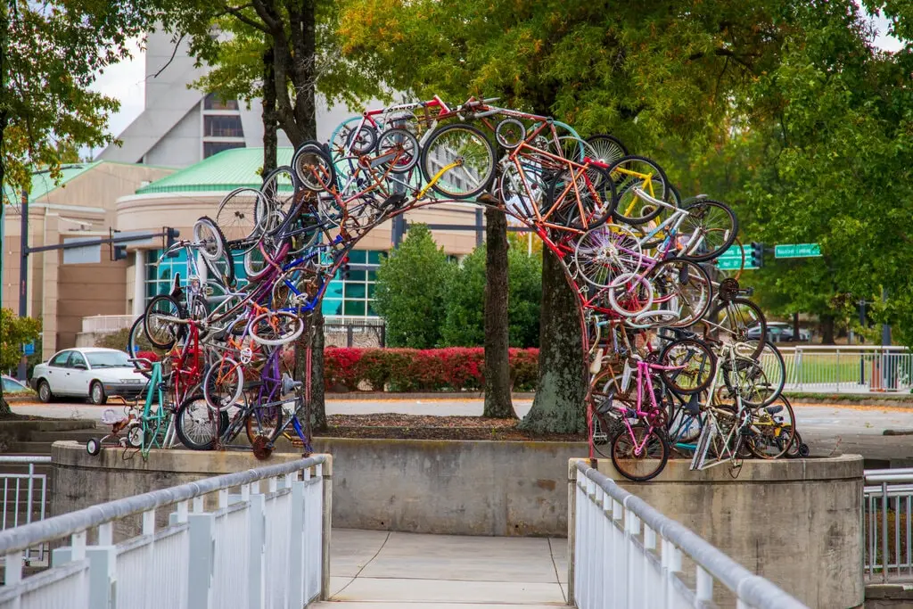 Bicycle Sculpture, Tennessee